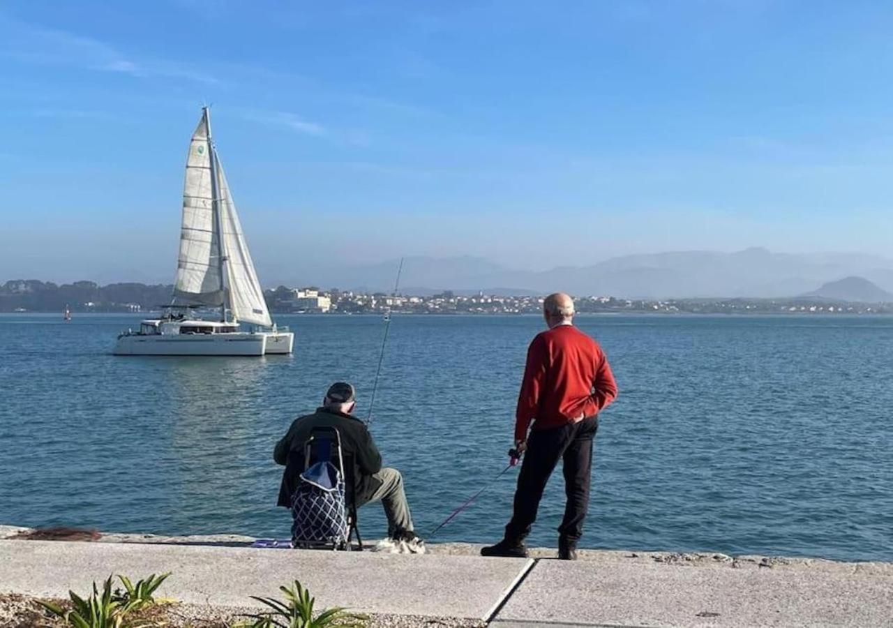 Апартаменты El Pisuco De Lu Entre Puertochico Y El Sardinero Сантандер Экстерьер фото